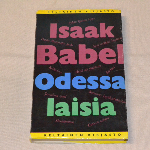 Isaak Babel Odessalaisia